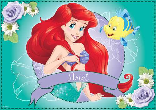 Ariel The Little Mermaid Icing Image #5 - Click Image to Close